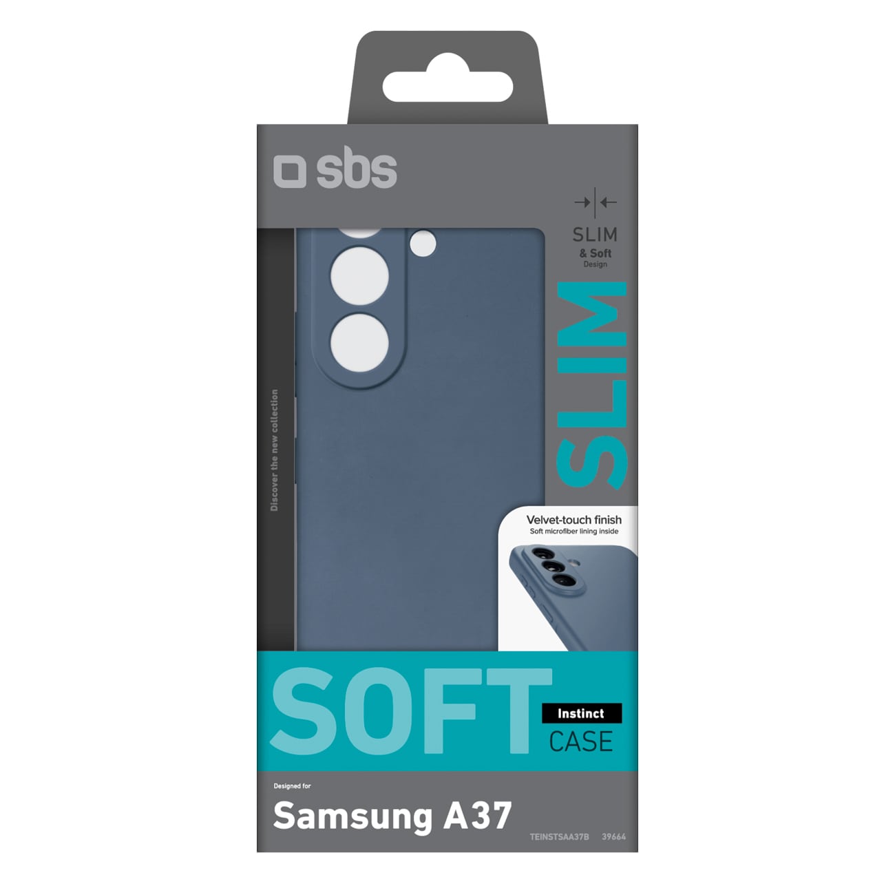 SBS Instinct-fodral för Samsung Galaxy A37 - Blå