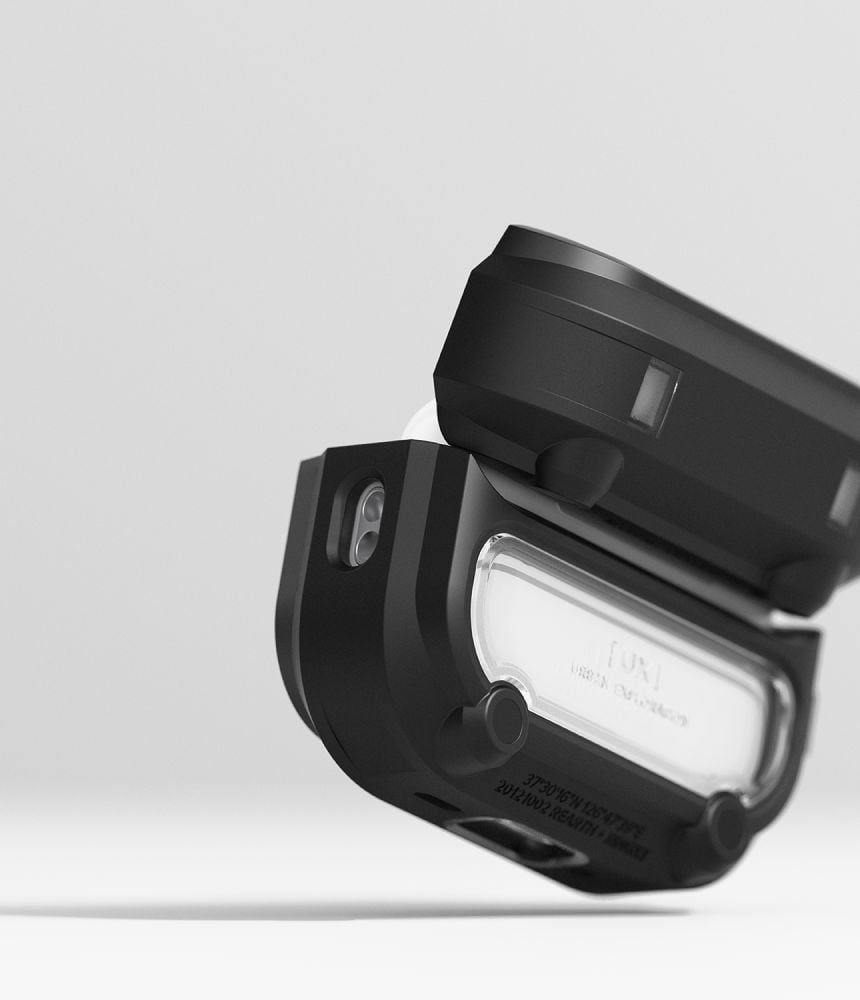 Ringke UX Magnetiskt fodral för AirPods Pro 3 - svart och klar