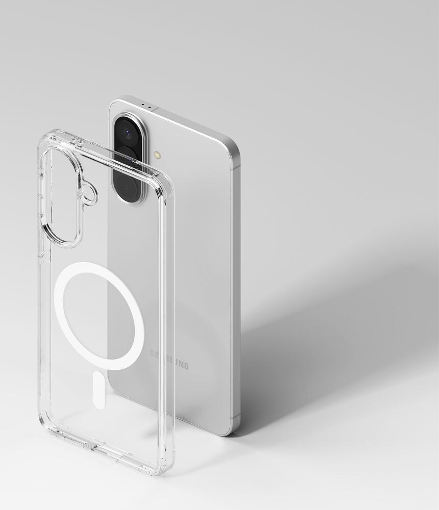 Ringke Fusion magnetisk MagSafe-etui til Samsung Galaxy A57 5G - Transparent