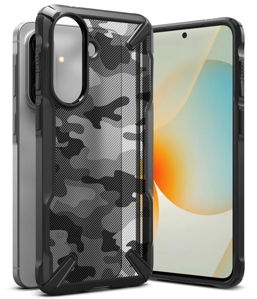Ringke Fusion X-fodral för Samsung Galaxy A57 5G - Svart och grått