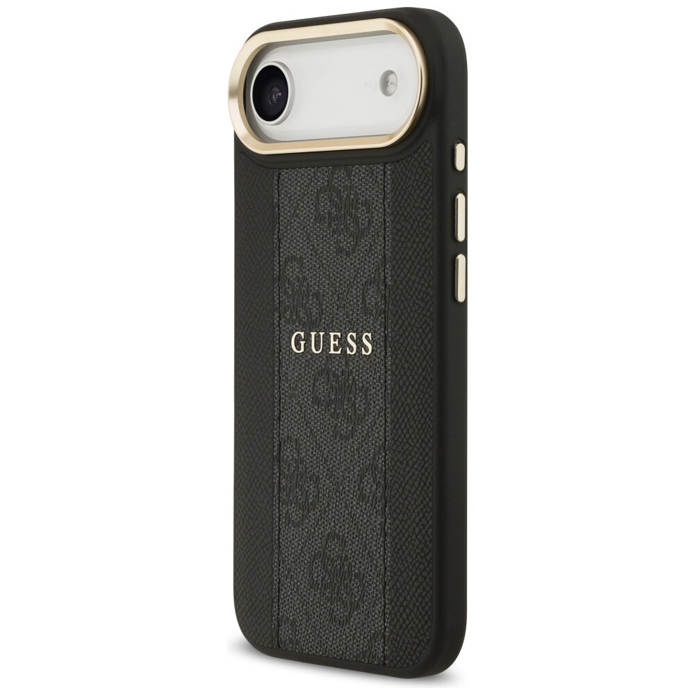 Guess 4G Stripe MagSafe-fodral för iPhone Air - svart