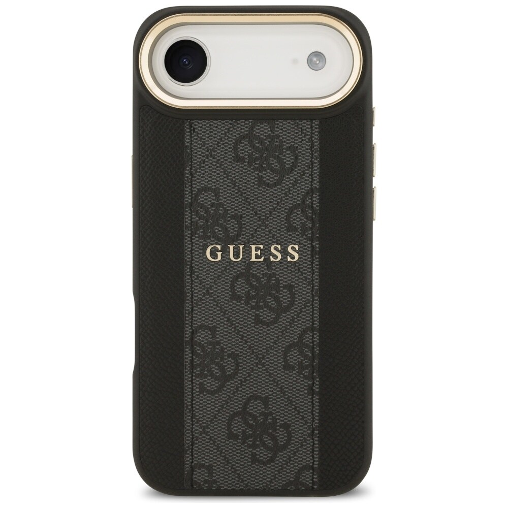Guess 4G Stripe MagSafe-fodral för iPhone Air - svart
