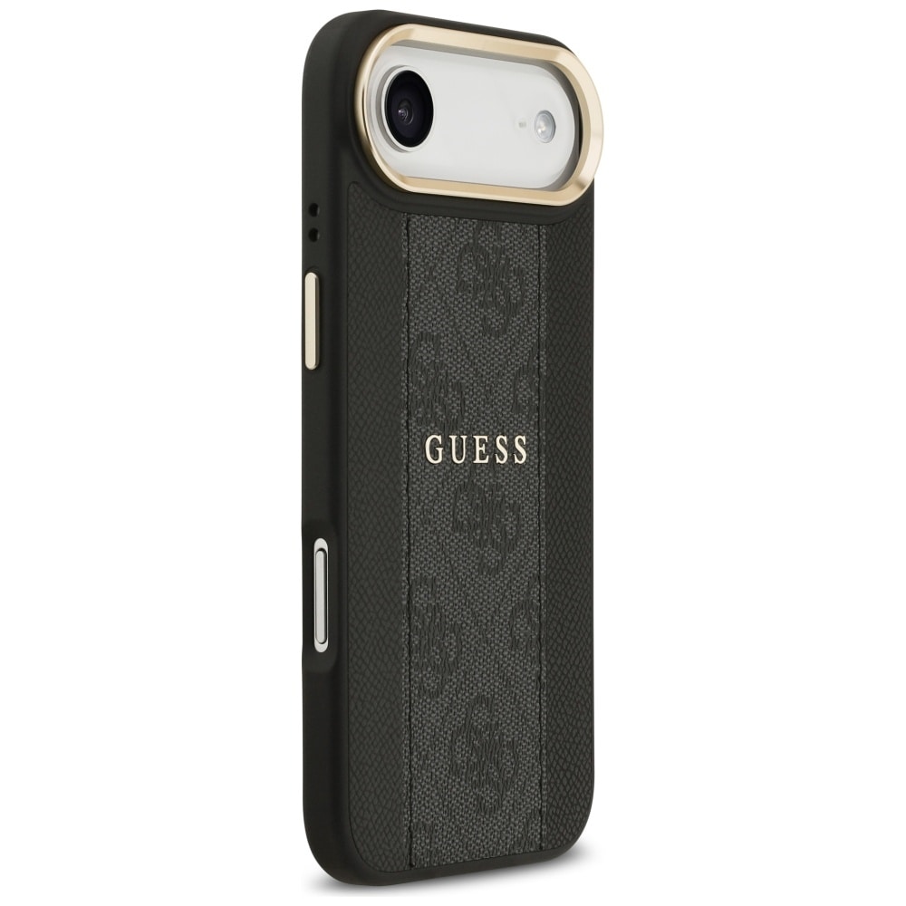 Guess 4G Stripe MagSafe-fodral för iPhone Air - svart