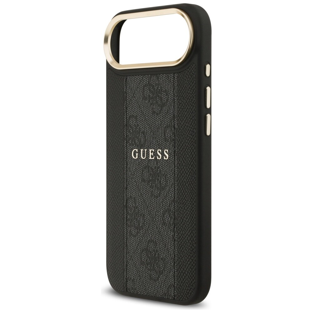 Guess 4G Stripe MagSafe-fodral för iPhone Air - svart