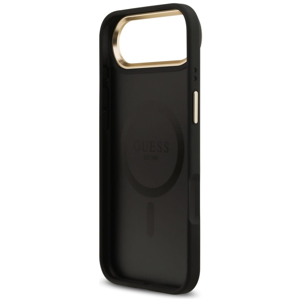 Guess 4G Stripe MagSafe-fodral för iPhone Air - svart