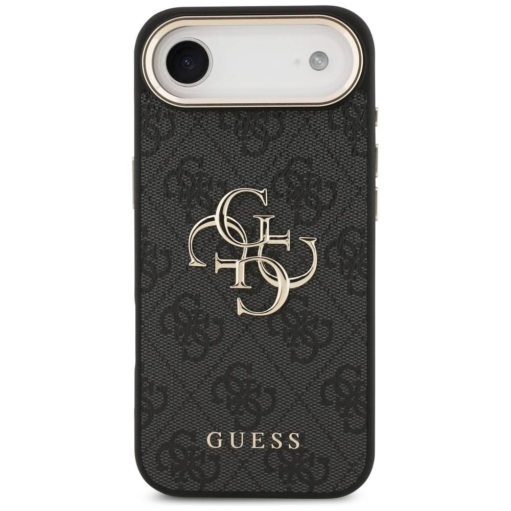 Guess 4G Big 4G Classic Logo Fodral för iPhone Air - Svart och guld