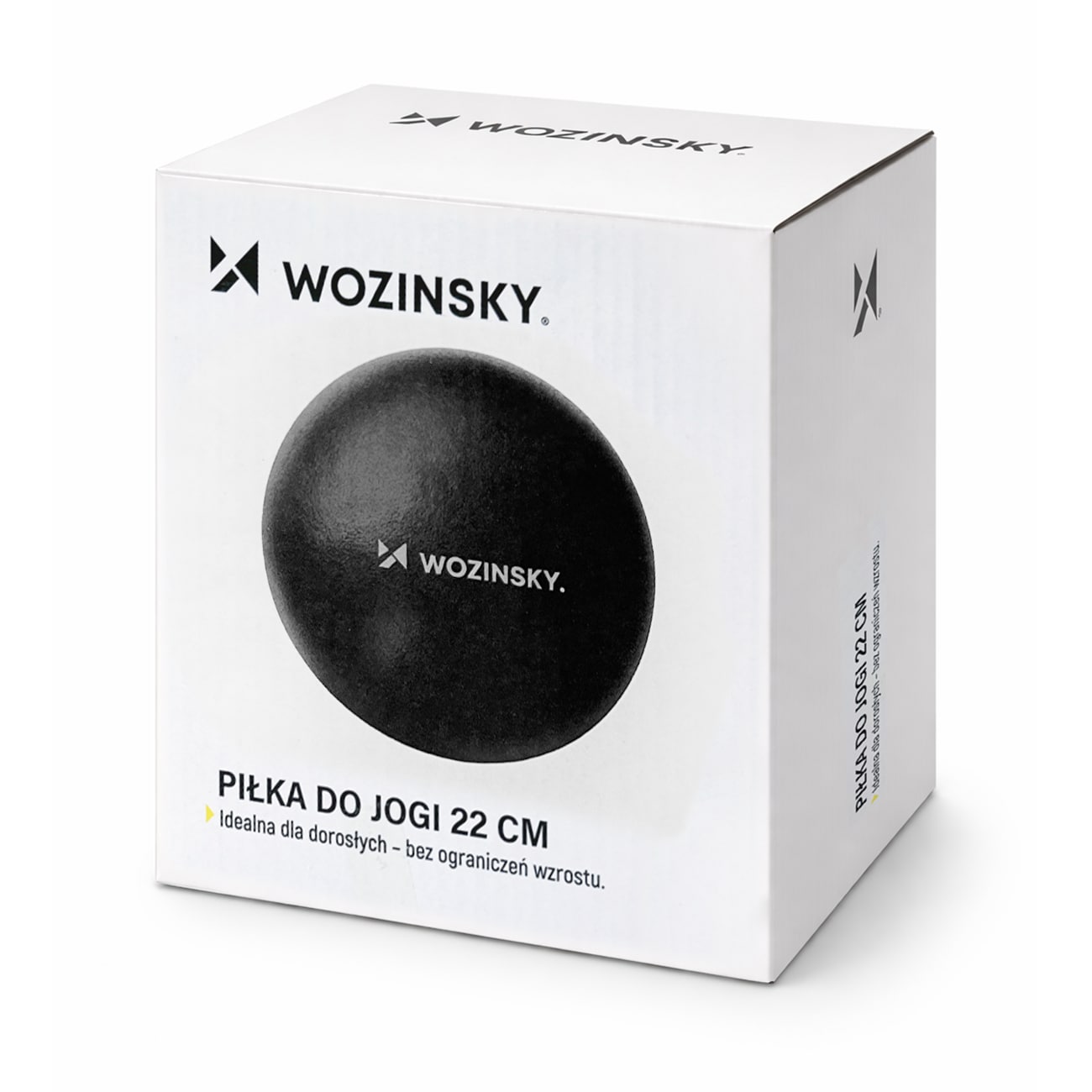 Wozinsky WPDP-C22 rehabiliteringsball 25 cm - svart