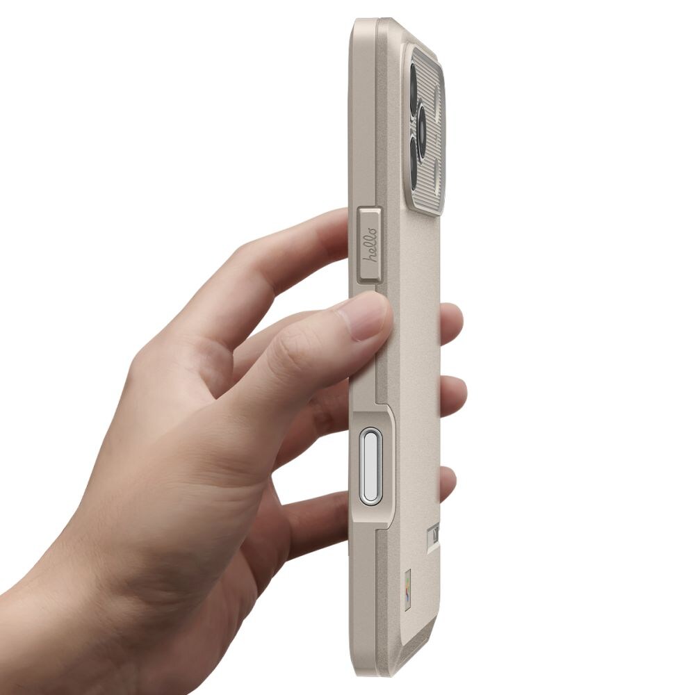 Spigen Classic LS MagSafe-fodral för iPhone 17 Pro - Beige