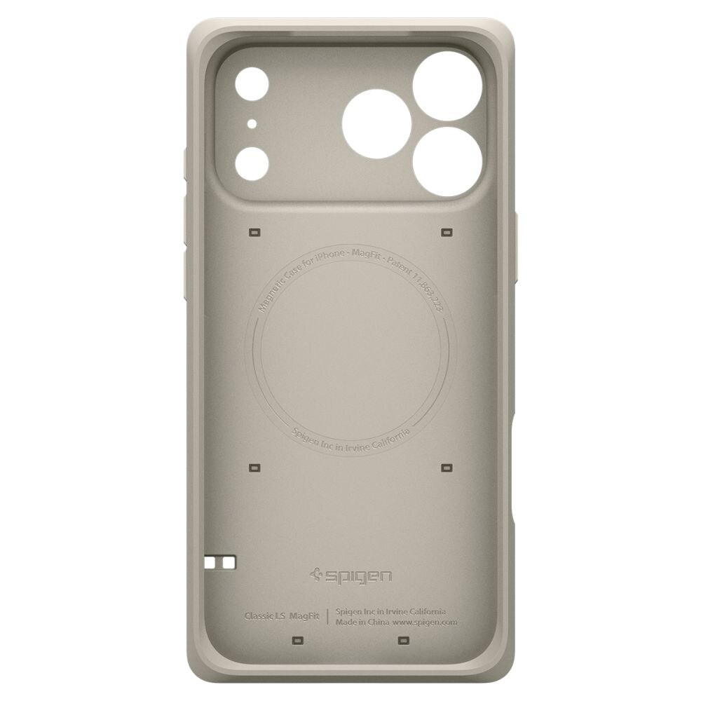 Spigen Classic LS MagSafe-fodral för iPhone 17 Pro - Beige
