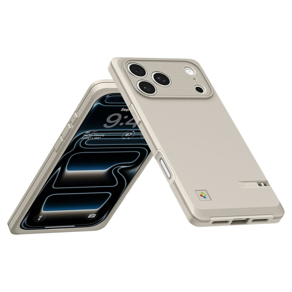Spigen Classic LS MagSafe-fodral för iPhone 17 Pro - Beige