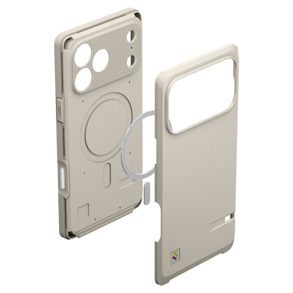 Spigen Classic LS MagSafe-fodral för iPhone 17 Pro - Beige