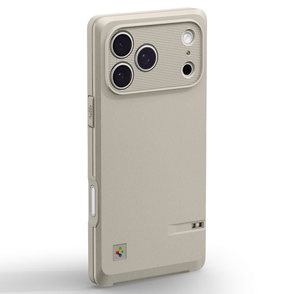 Spigen Classic LS MagSafe-fodral för iPhone 17 Pro - Beige