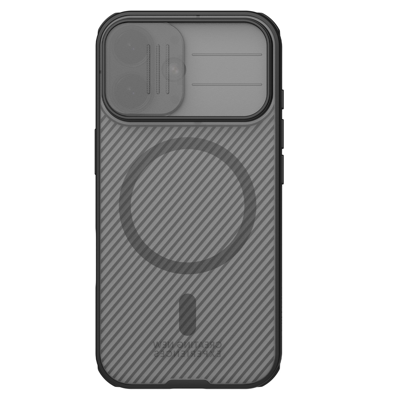 Nillkin CamShield Pro MagSafe-kompatibelt fodral för iPhone 17 - Transparent svart