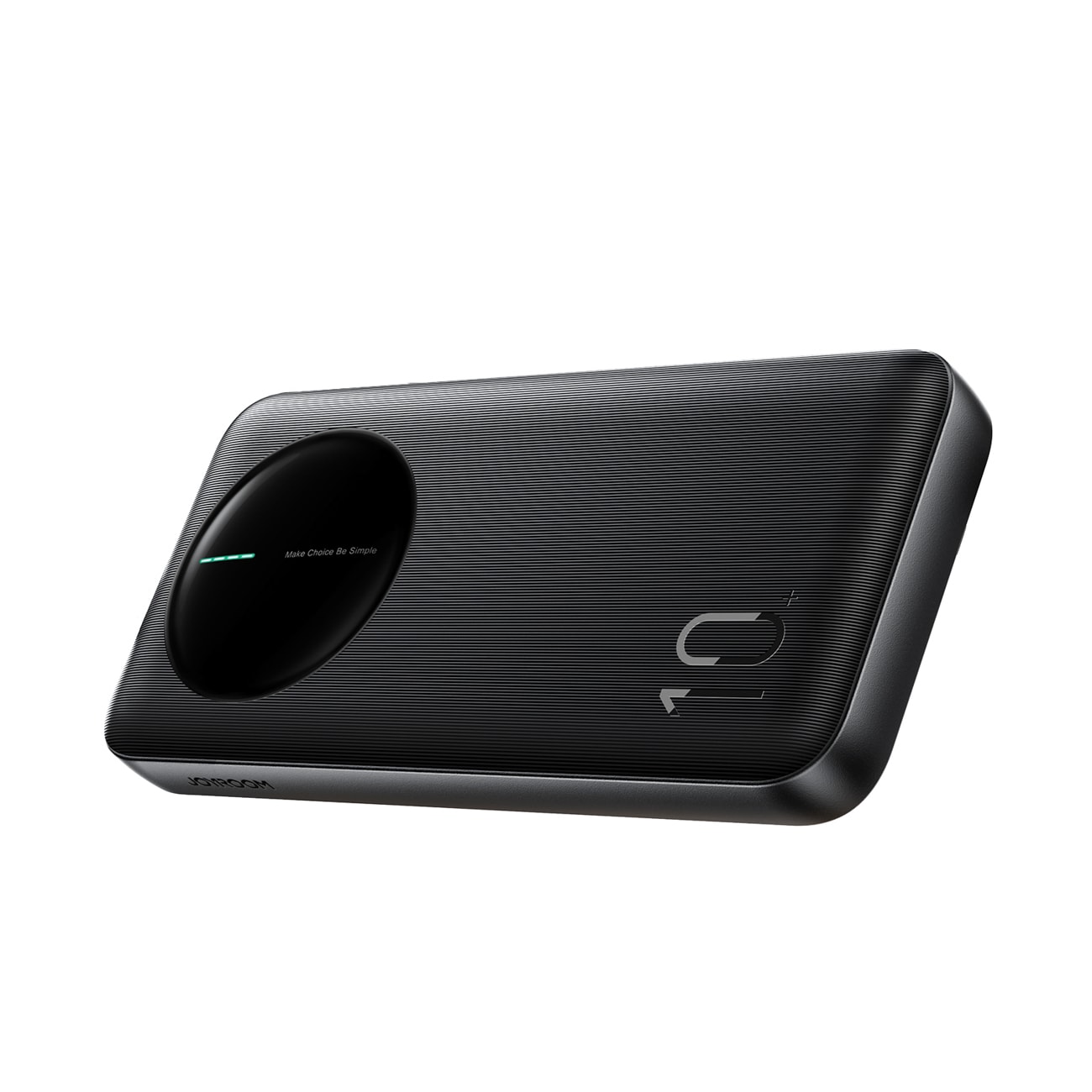 Joyroom JR-PBF12 Pro Powerbank 22,5 W 10000 mAh med digital skjerm 2x USB-A 1x USB-C - Svart