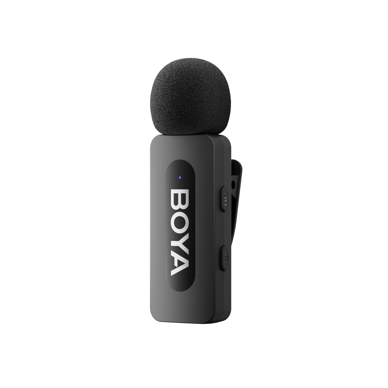 BOYA BY-V10 V2.0 Trådlös mikrofon 2,4 GHz - Svart
