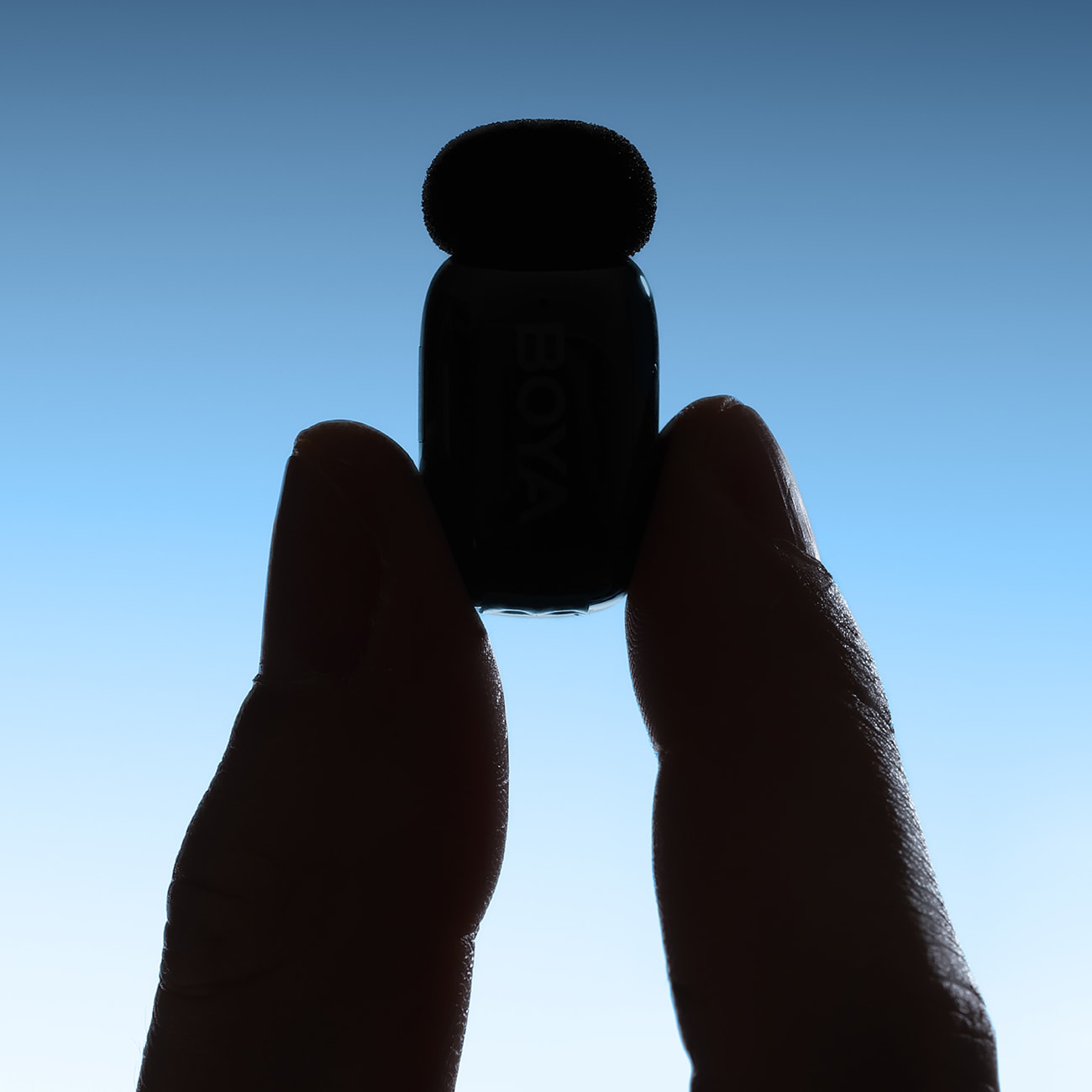 BOYA mini 2-02 trådlösa mikrofoner 2,4 GHz USB-C - svart