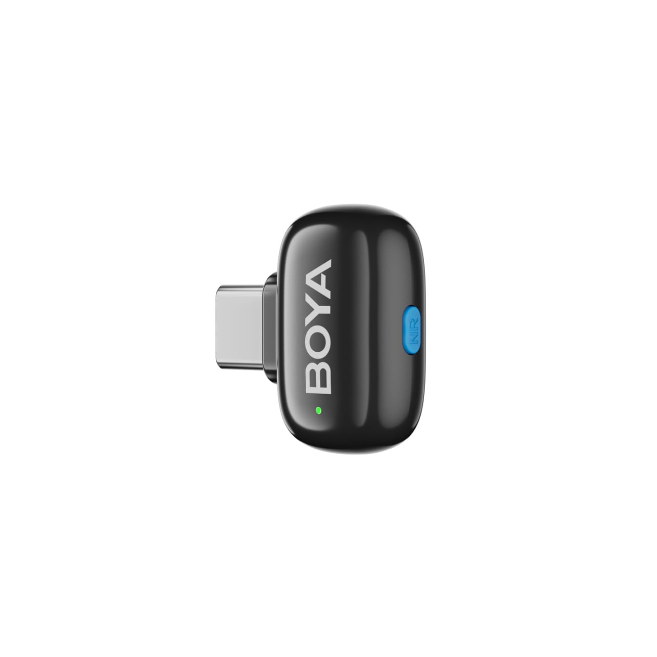 BOYA mini 2-02 trådlösa mikrofoner 2,4 GHz USB-C - svart