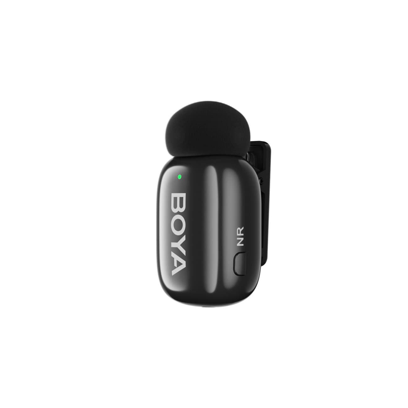 BOYA mini 2-02 trådlösa mikrofoner 2,4 GHz USB-C - svart