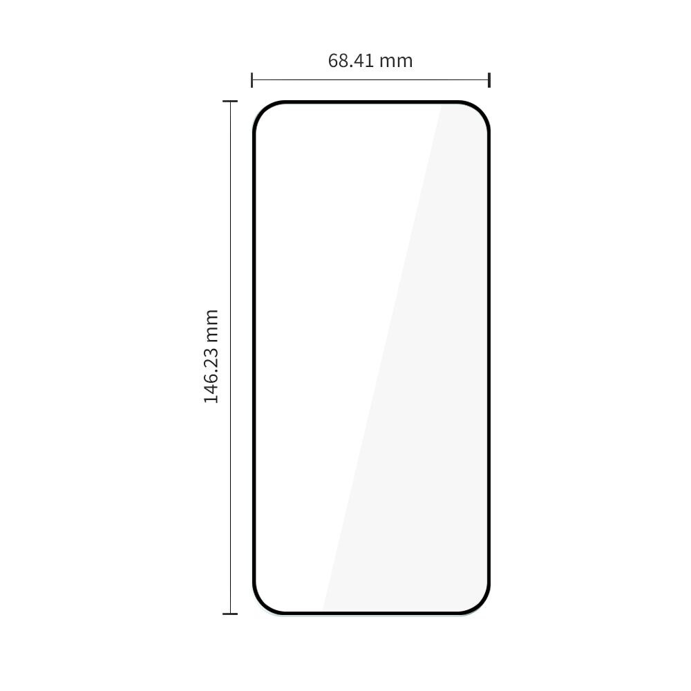 Tech-Protect Easy Set+ 3-pack härdat glas för Samsung Galaxy S26 - Svart