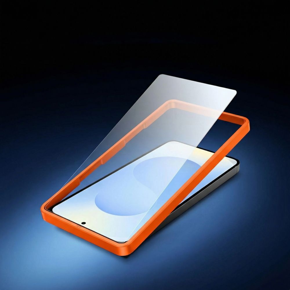 Tech-Protect Easy Set+ 3-pack härdat glas för Samsung Galaxy S26 - Svart