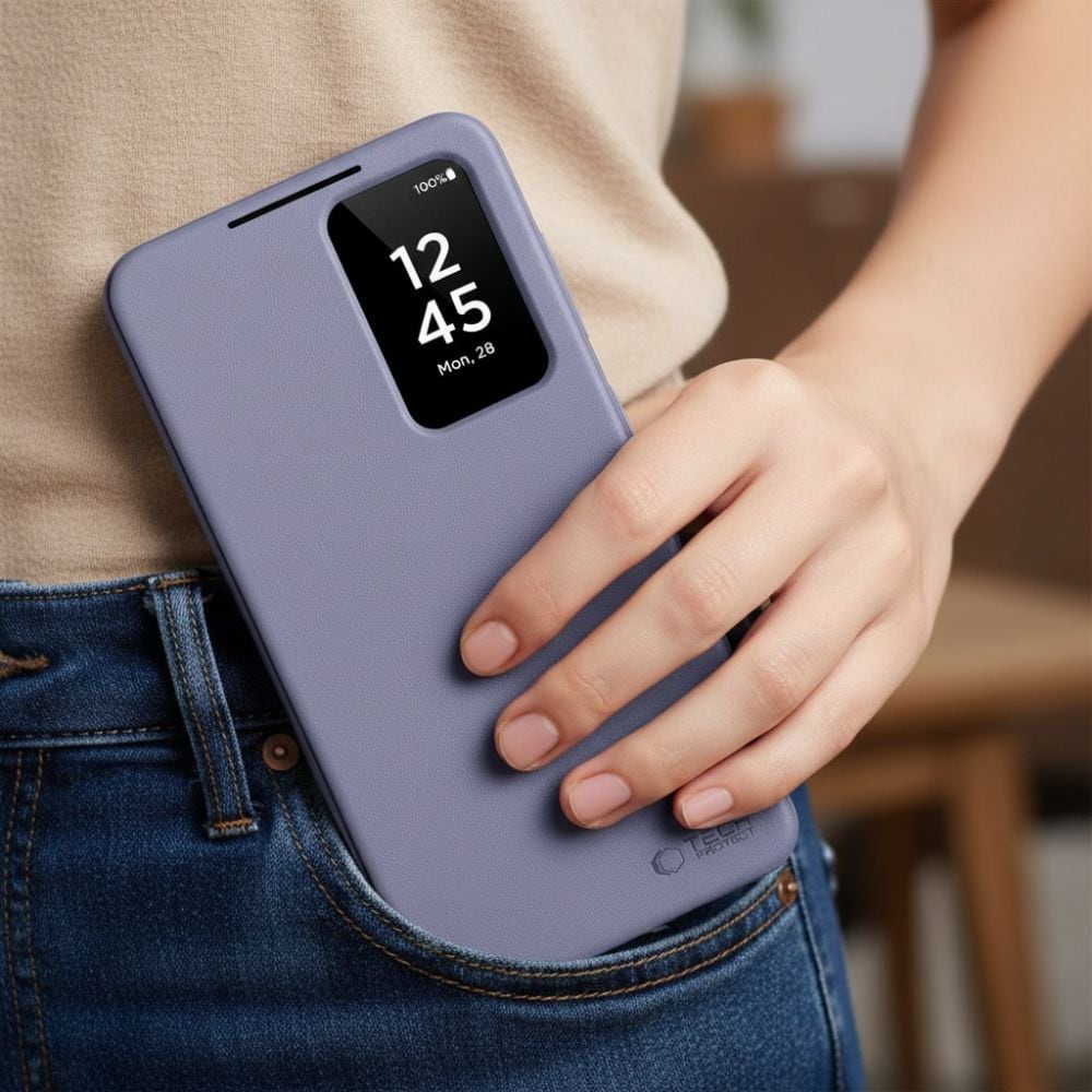 Tech-Protect Smart plånboksfodral för Samsung Galaxy A57 5G - Lila