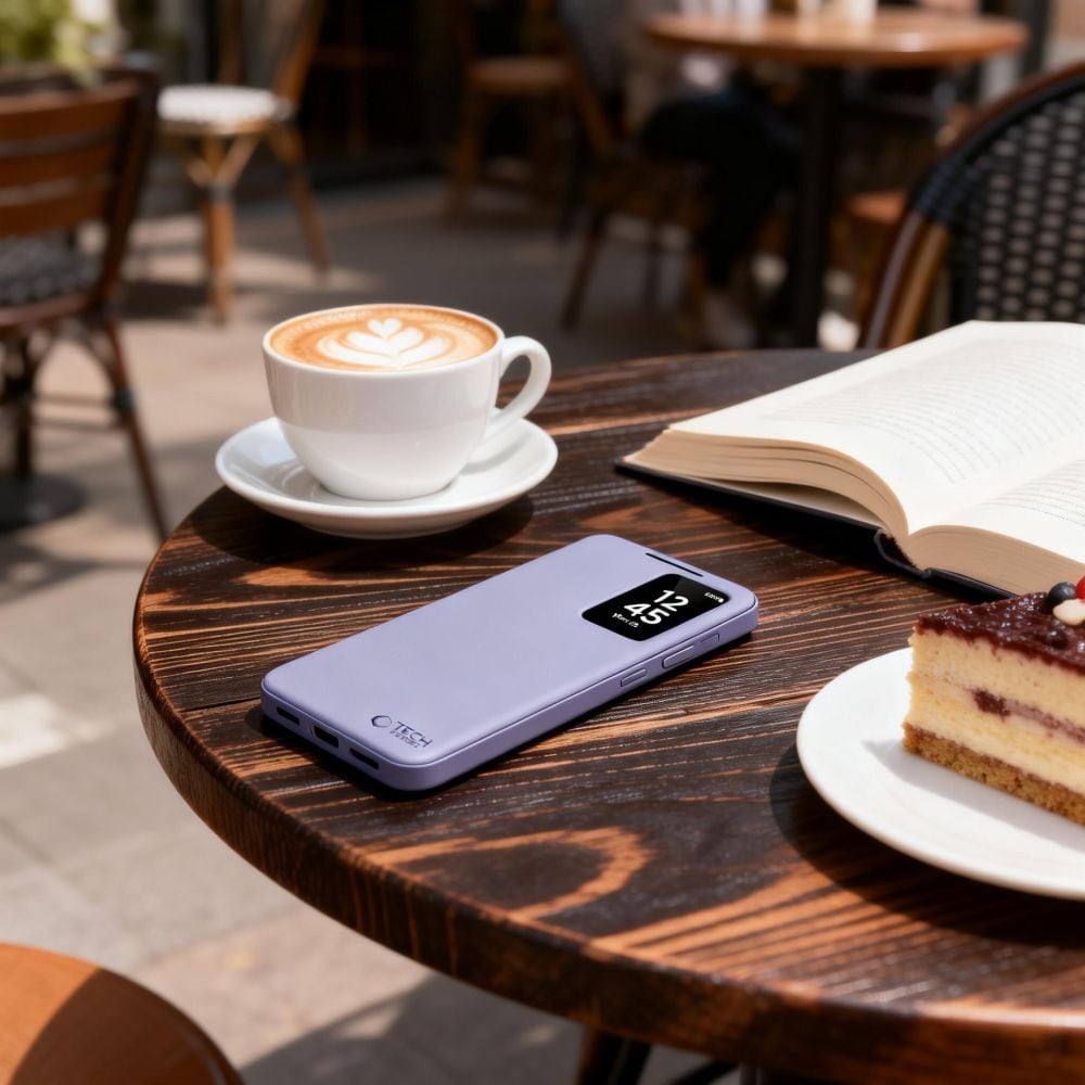 Tech-Protect Smart plånboksfodral för Samsung Galaxy A57 5G - Lila