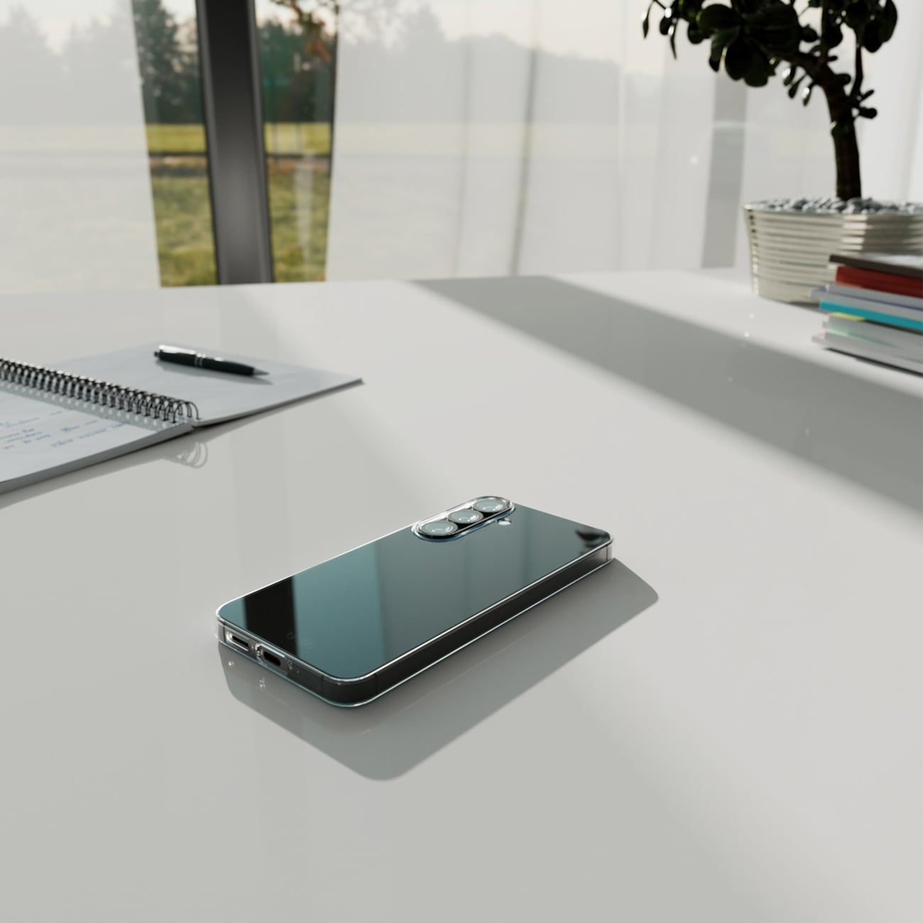 SBS Skinny Cover för Samsung Galaxy S25 - Transparent