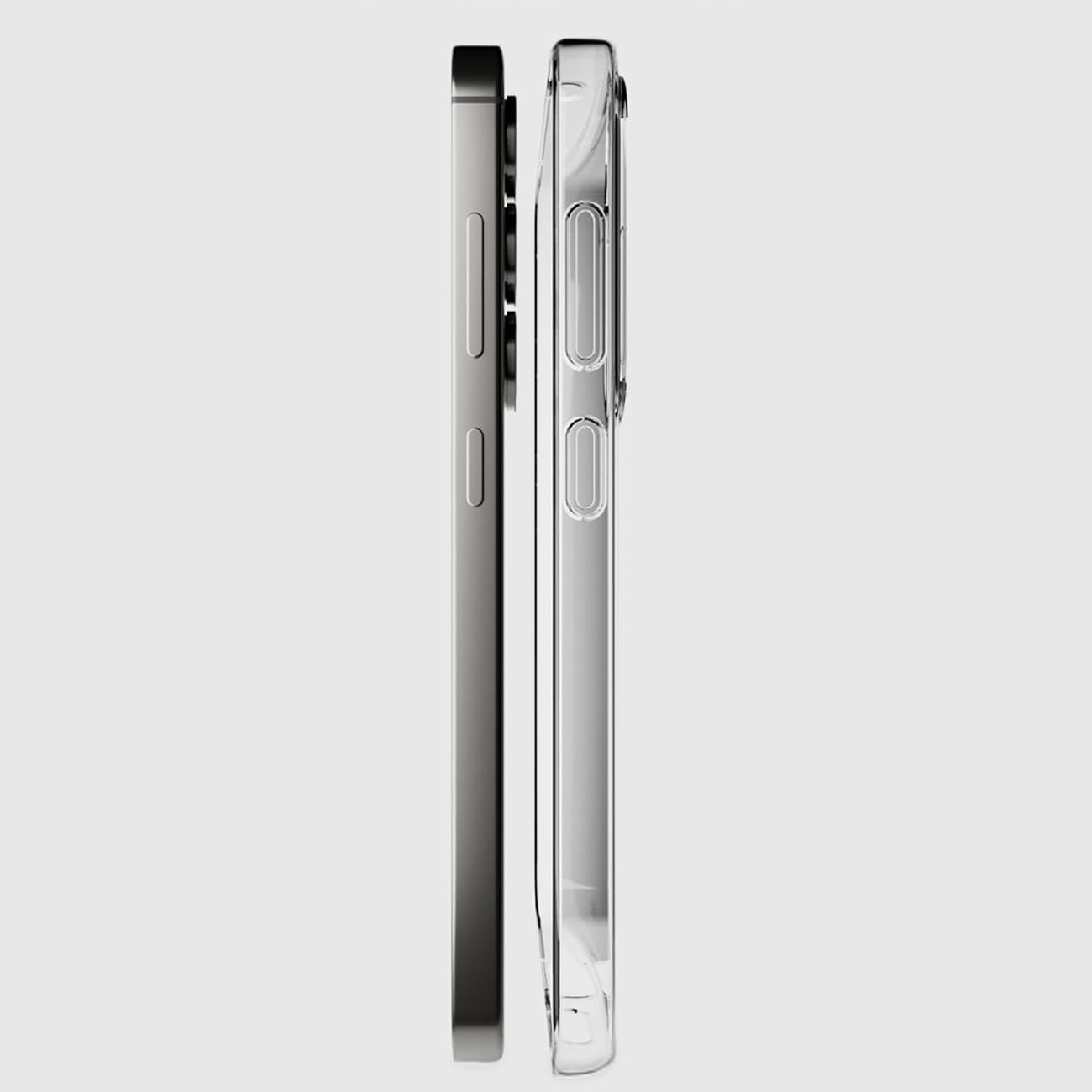 SBS Skinny Cover för Samsung Galaxy S25+ - transparent