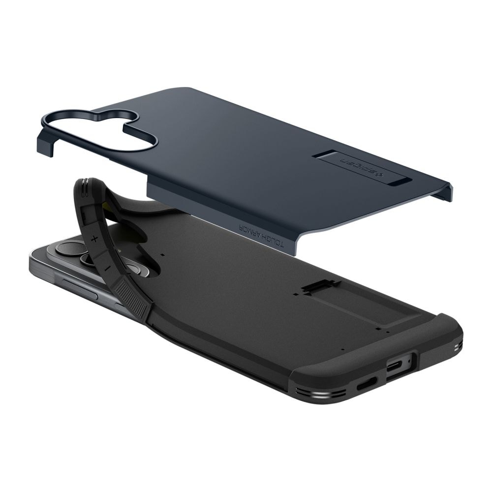 Spigen Tough Armor-etui til Samsung Galaxy A57 5G - Marineblå