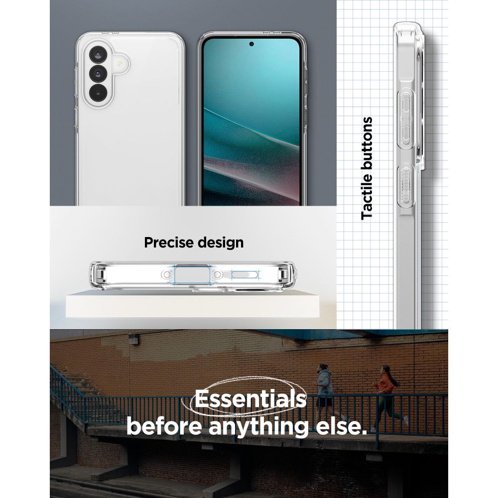Spigen Ultra Hybrid-fodral för Samsung Galaxy A37 5G - Transparent