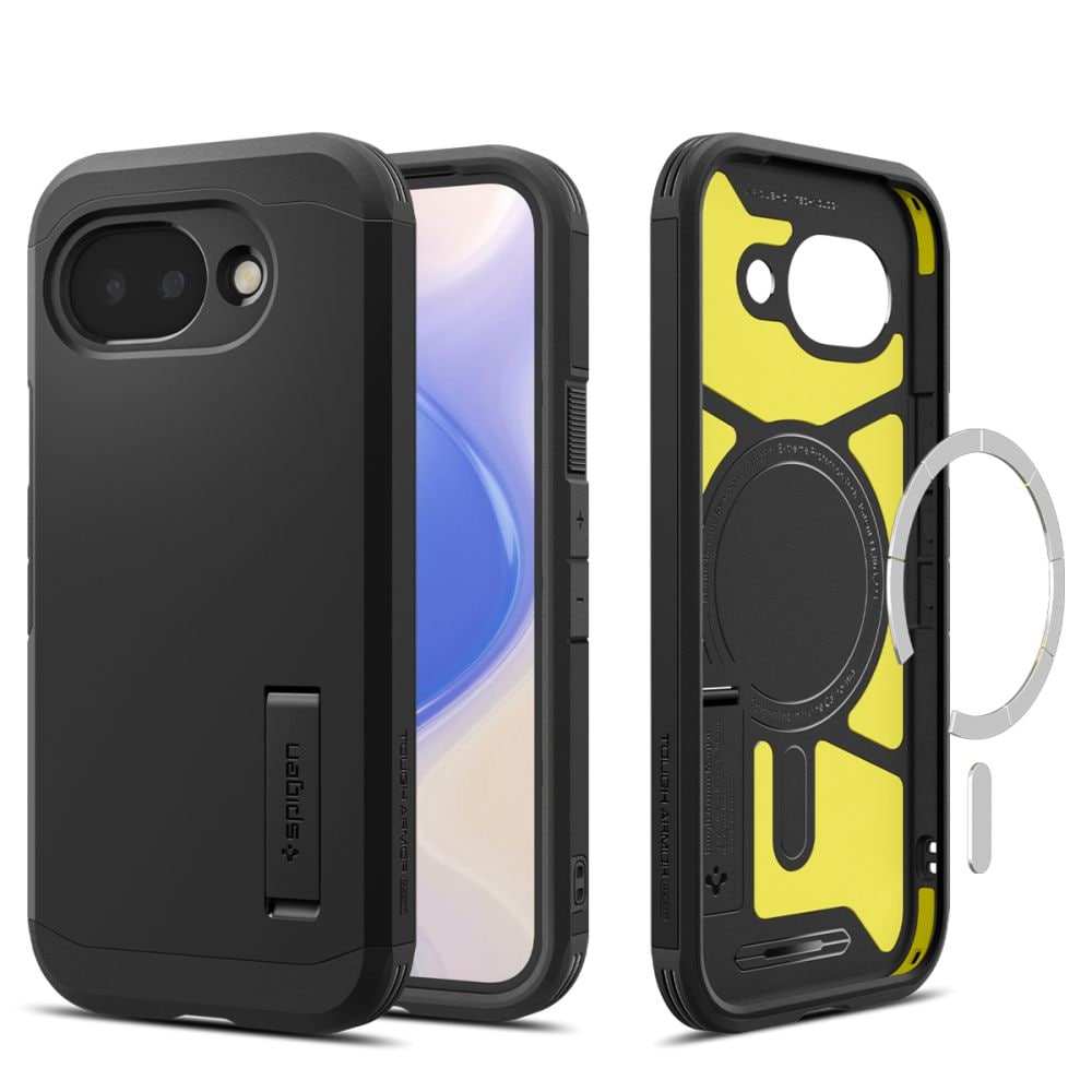 Spigen Tough Armor Mag MagSafe-fodral för Google Pixel 10A - svart