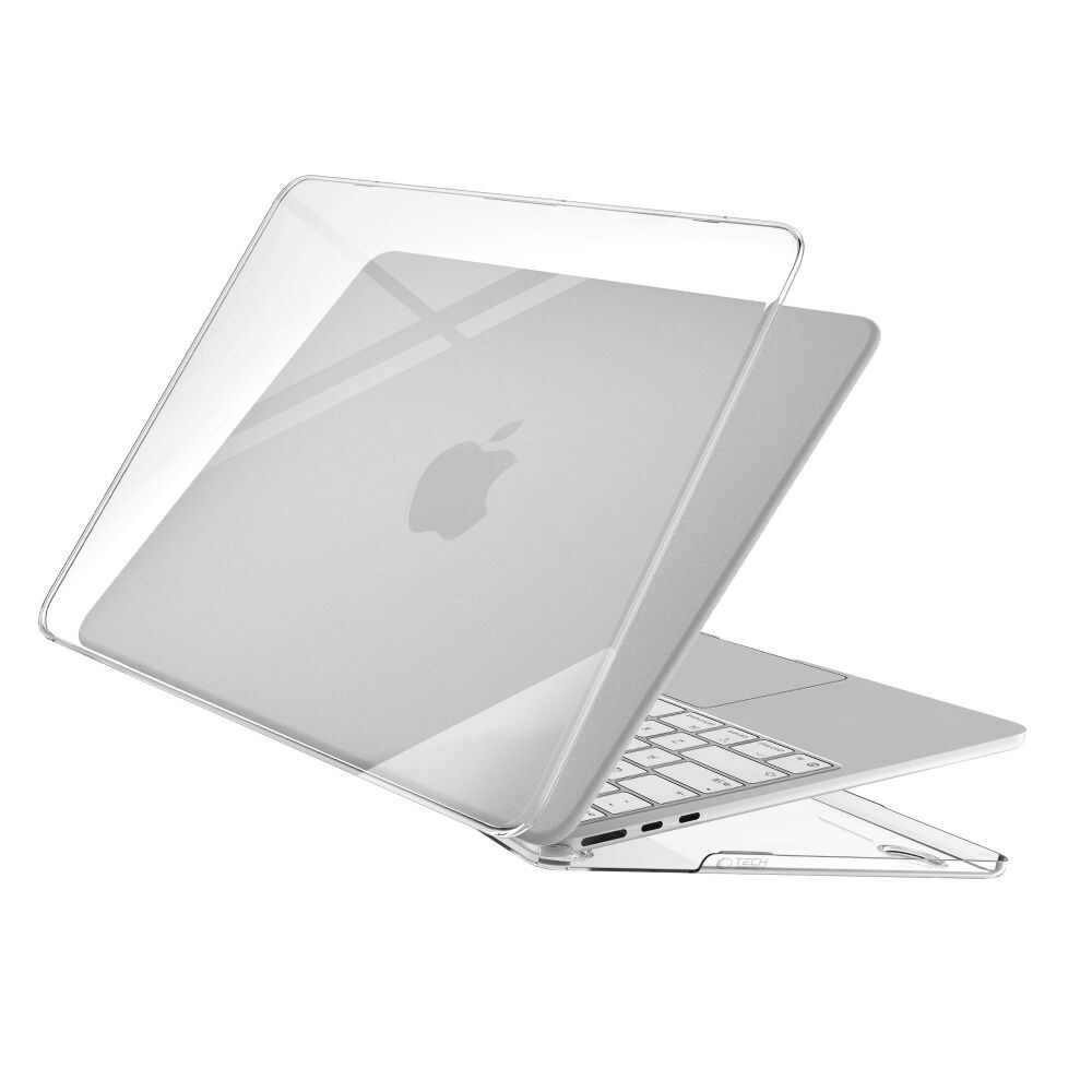 Tech-Protect Softshell-fodral för MacBook Air 15" 2023 / 2024 / 2025 / 2026 - Transparent