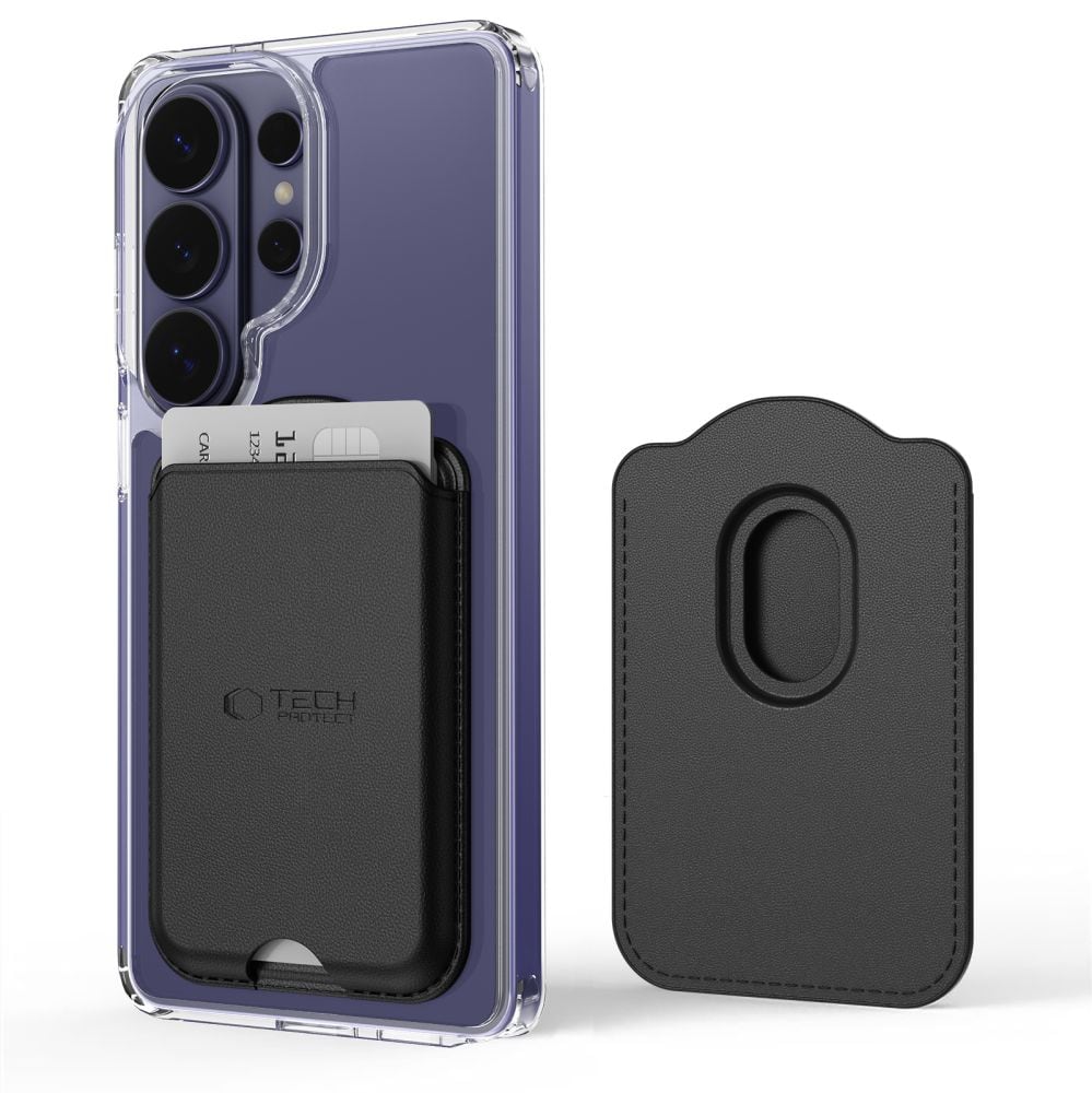 Tech-Protect CH02 MagWallet MagSafe Magnetisk plånbok för telefon - Svart