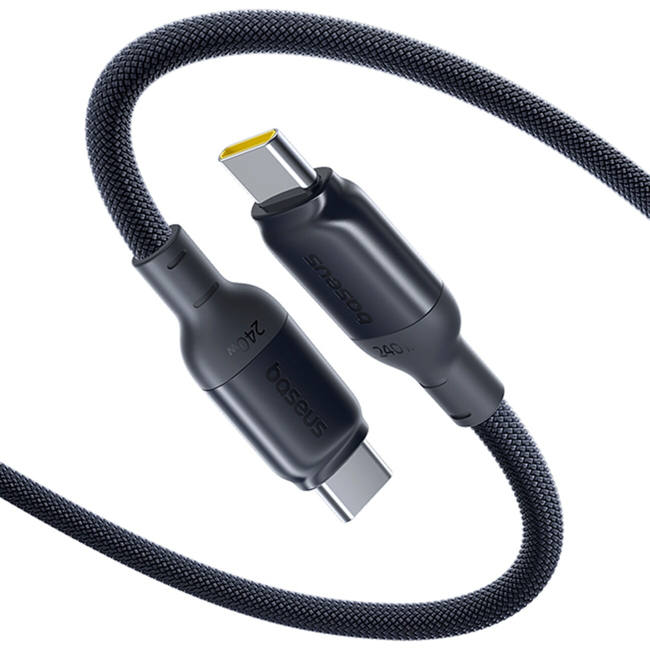 Baseus PicoGo Snabbladdning 240W USB-C till USB-C-kabel 1m - Svart