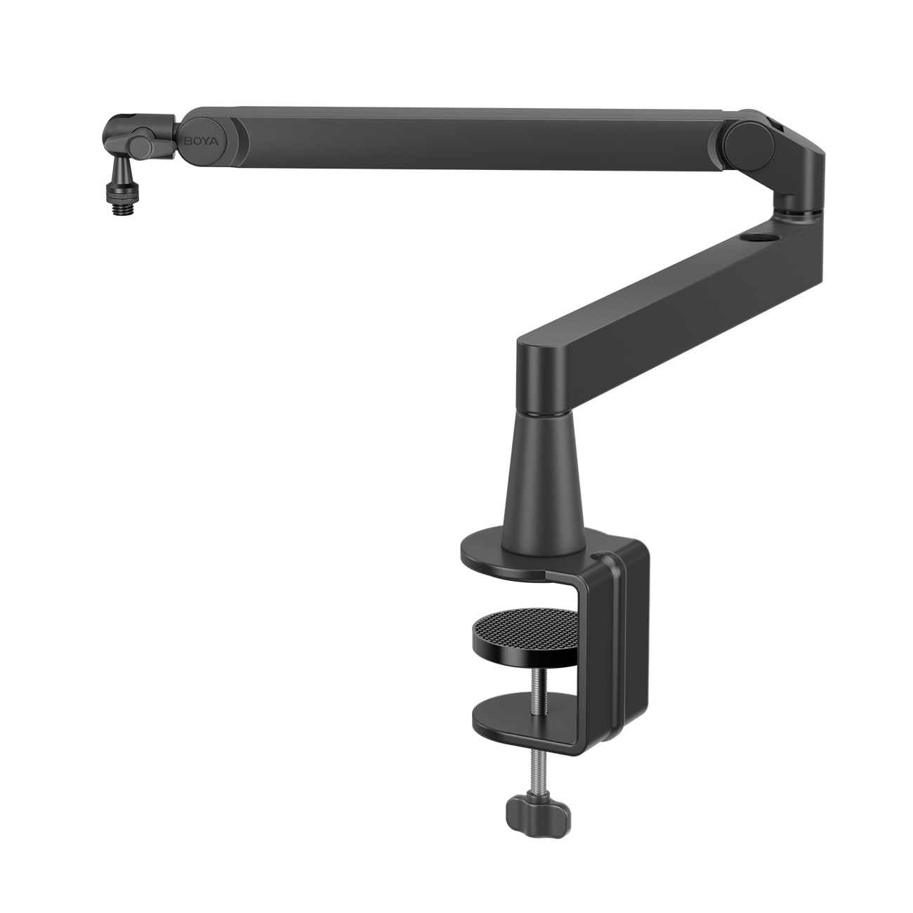 BOYA MIC ARM LP – mikrofonarm med låg profil och klämma – svart