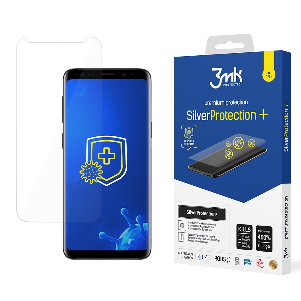3mk SilverProtection+ skyddsfilm för Samsung Galaxy S9