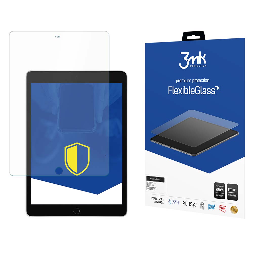 Apple iPad 10,2 tum (8:e/9:e generationen) – 3mk FlexibleGlass™ 11 tum (3:e generationen)