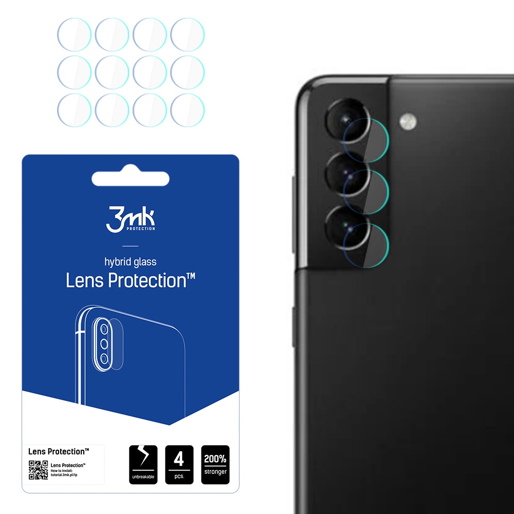 3mk Lens Protection™ hybridkameraglas till Samsung Galaxy S21 5G
