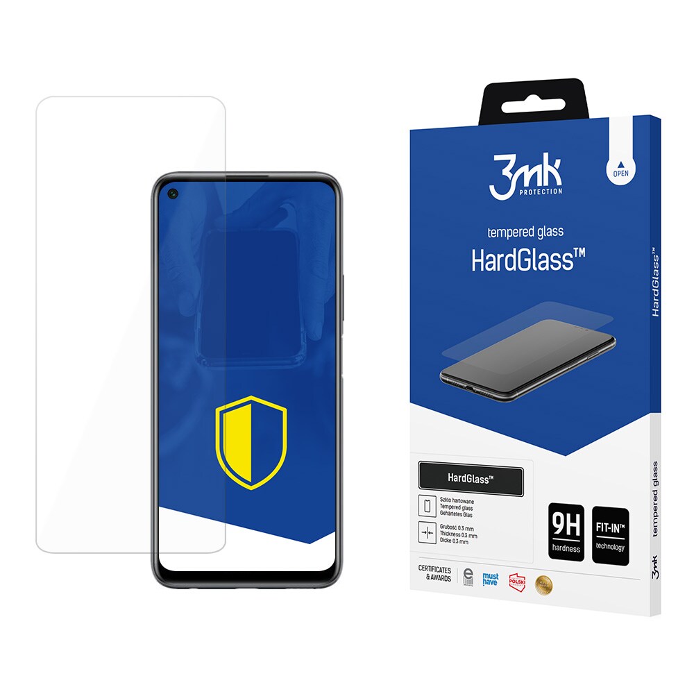 9H 3mk HardGlass™-glas till Huawei P40 Lite 5G