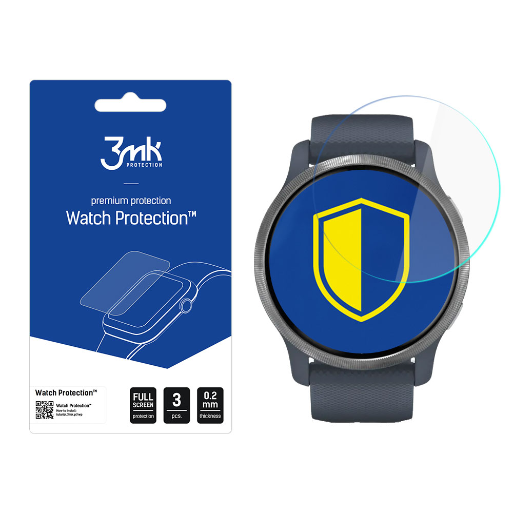 Garmin Venu 2 – 3mk Watch Protection™ jämfört med ARC+