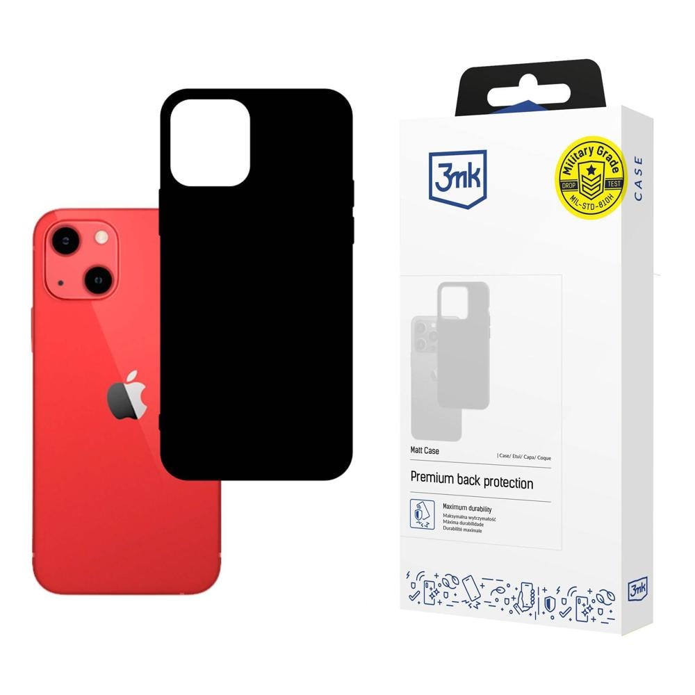 3mk Mattfodral för iPhone 13 – svart
