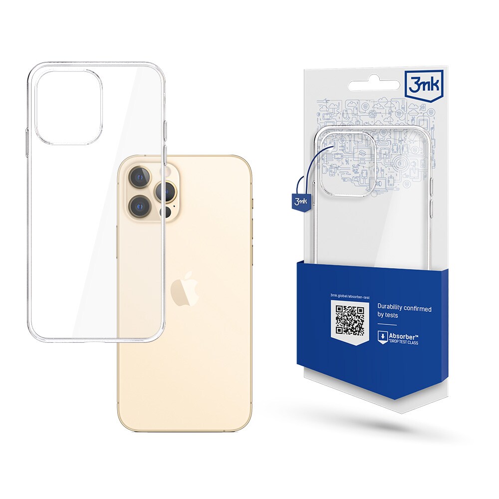 3mk genomskinligt skal för iPhone 13 Pro Max – transparent