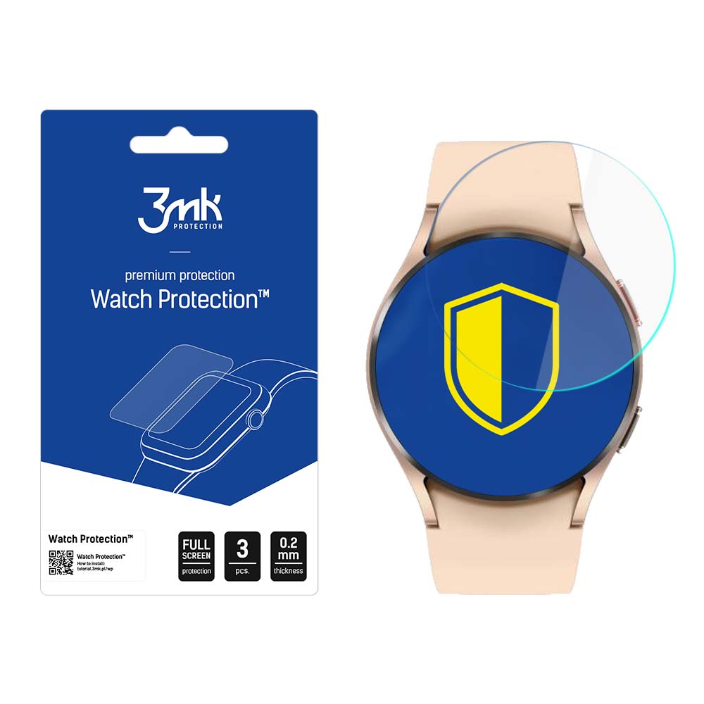 Samsung Galaxy Watch 4 40 mm – 3mk Watch Protection™ v. FlexibleGlass Lite