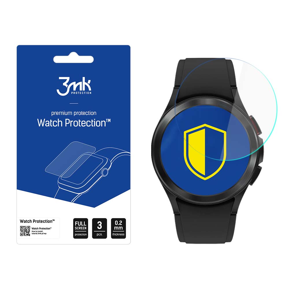 Samsung Galaxy Watch 4 Classic 46 mm – 3mk Watch Protection™ v. FlexibleGlass Lite