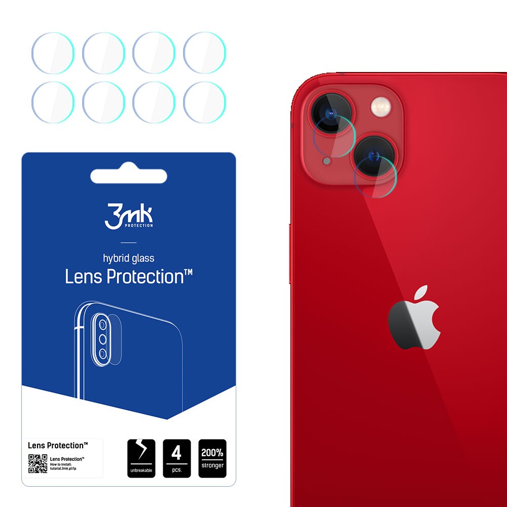 3mk Lens Protection™ hybridkameraglas för iPhone 13