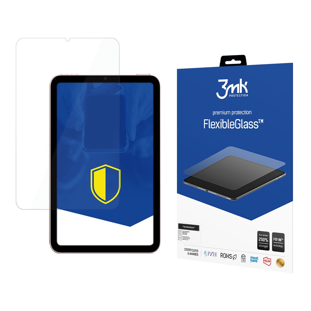 3mk FlexibleGlass™ hybridglas till iPad mini 8,3 tum 2021 (6:e generationen)