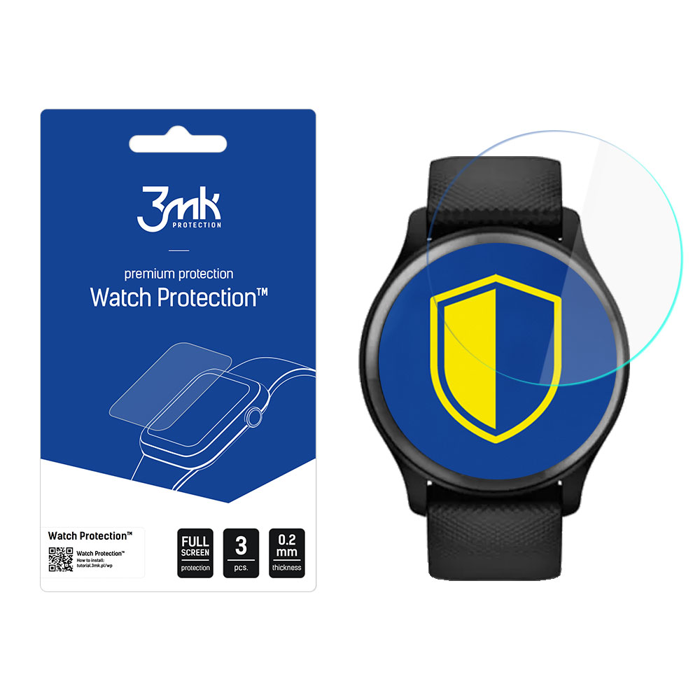 Garmin Vivomove Sport – 3mk Watch Protection™ jämfört med ARC+