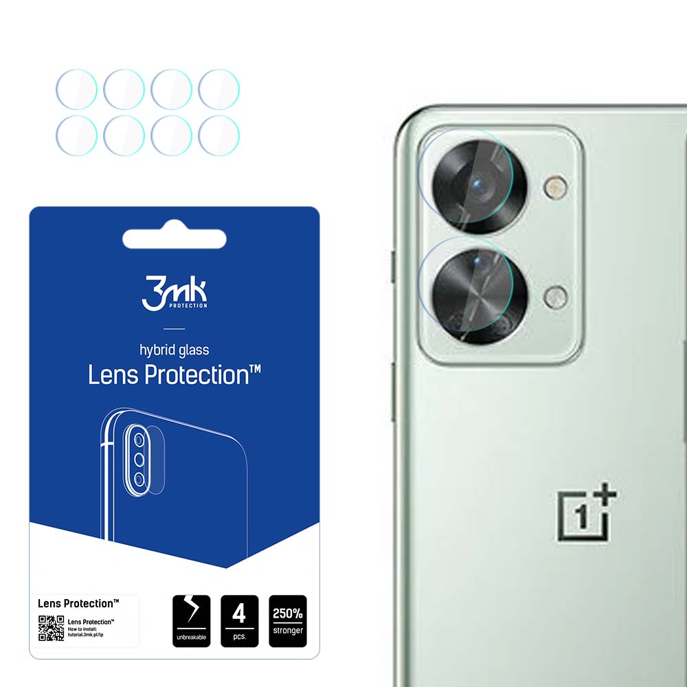 3mk Lens Protection™ Hybrid-kameraglas för OnePlus Nord 2T