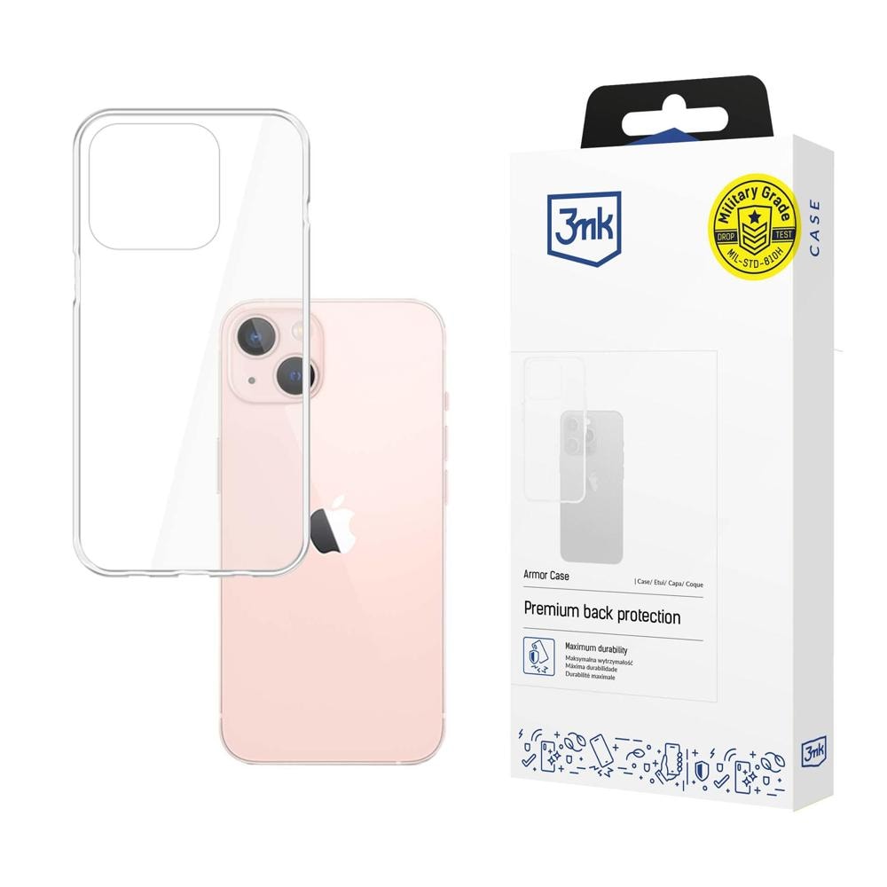 Skal till iPhone 14 från serien 3mk Armor Case – genomskinligt