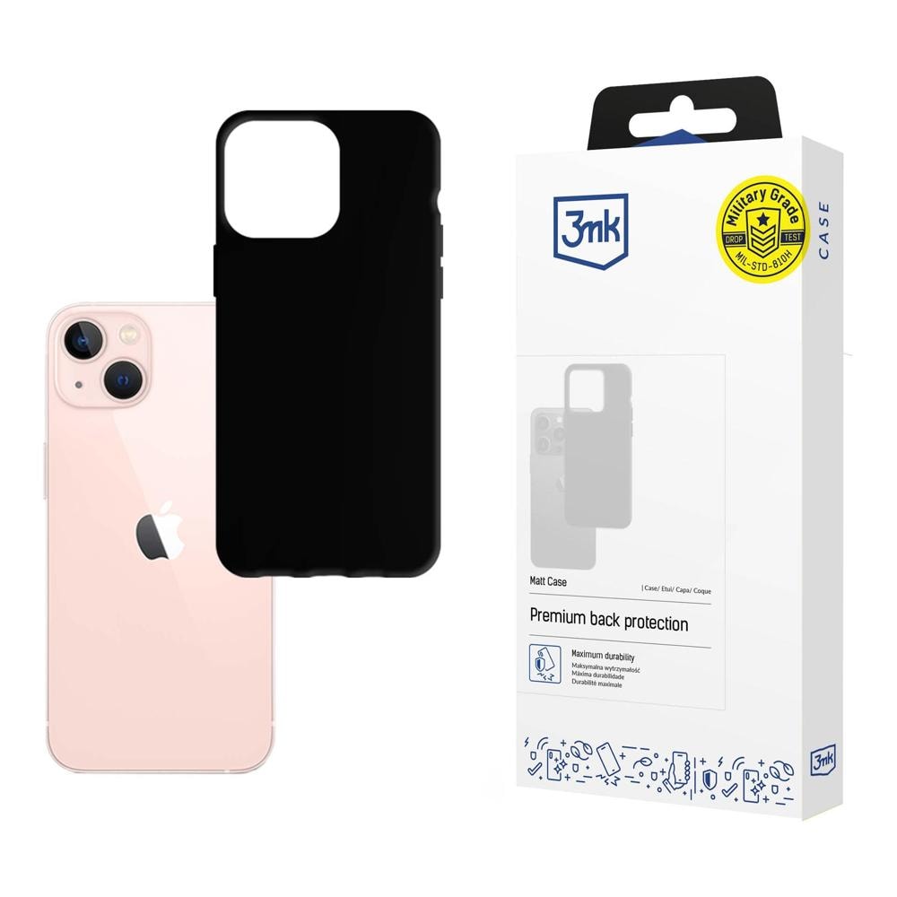 Skal till iPhone 14 från 3mk-serien Matt Case – svart